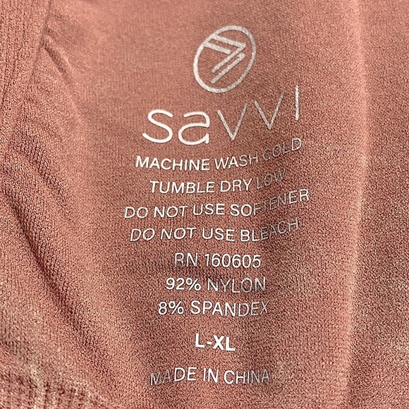 SAVVI AGGIE BRA SZ S/M* see description below COLOR: Riverstone - Picture 9 of 14